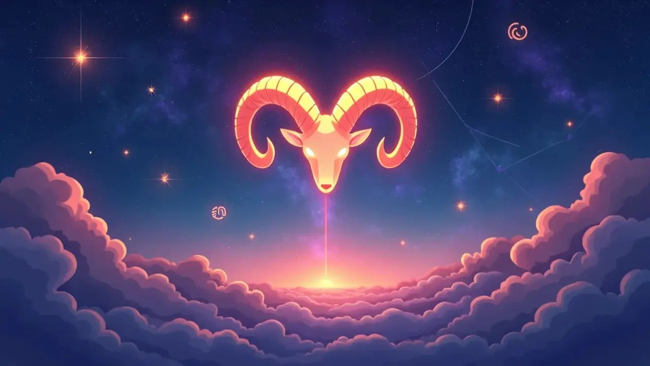 logo zodiak aries