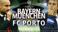 Bayern Muenchen vs FC Porto (bola.com/samsul-hadi)