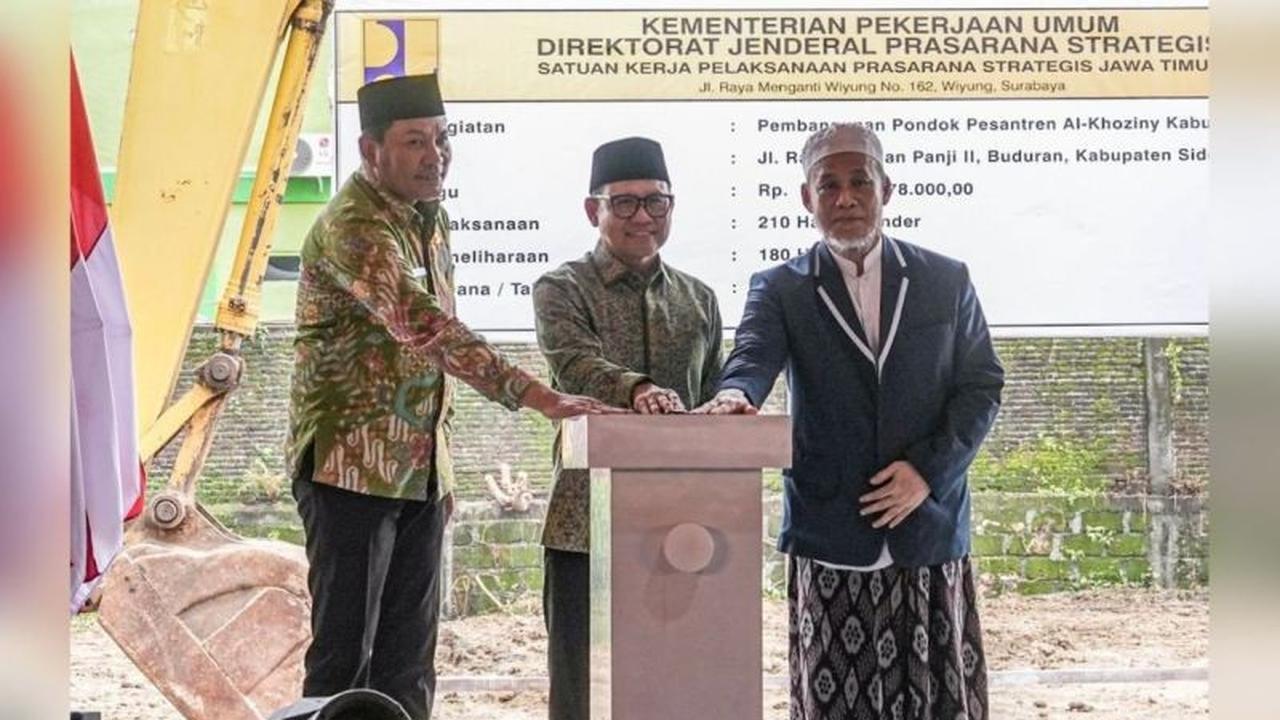 Menko PM Muhaimin Tekankan Kualitas dan Ketepatan Waktu Rekonstruksi Pesantren Al Khoziny