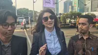 Zarima Mirafsur di Polda Metro Jaya © KapanLagi.com/Fikri Alfi Rosyadi