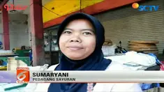 Harga bawang putih masih tinggi seharga Rp 55 ribu per kilo.