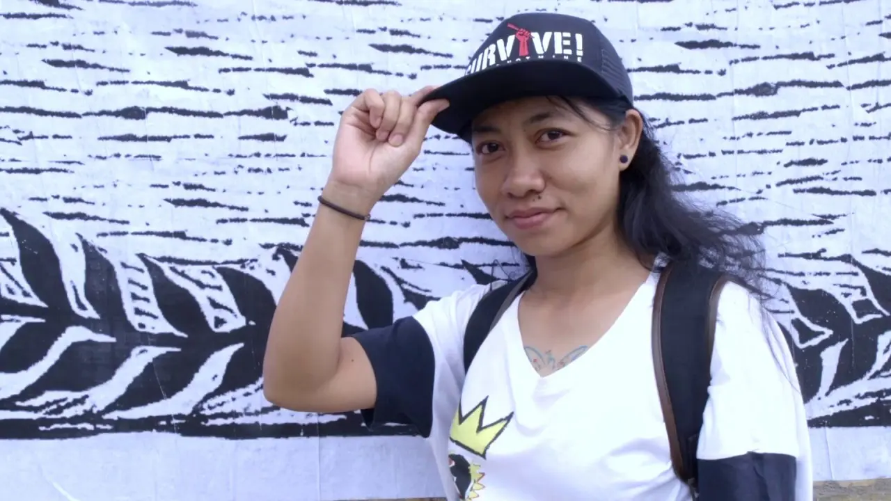 Fitriani Dwi Kurniasih, WNI yang ikut serta dalam Women of the World Festival (WOW) di Melbourne, Australia. (Video Grab)