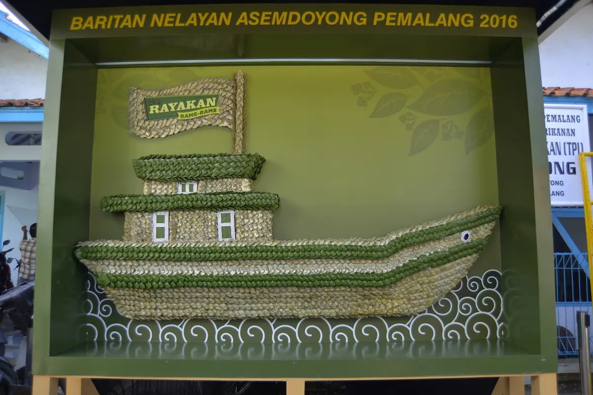 Sedekah Laut, Nelayan Ciptakan Karya Seni Nyentrik Bertaraf MURI