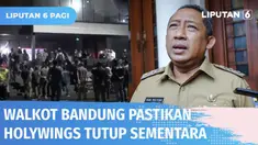 Wali Kota Bandung, Yana Mulyana meninjau gerai Holywings di Jalan Pasir Kaliki. Peninjauan dilakukan untuk memastikan kafe telah ditutup dan berhenti beroperasi sementara. Selain di Pasir Kaliki, Holywings di Kawasan Karangsari Bandung juga ditutup.