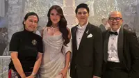 Foto Veronica Tan di Resepsi Luna Maxime, Tampil Elegan dengan Outfit Minimalis