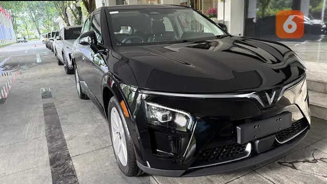 Mobil Listrik VinFast. (Liputan6.com/Raden Trimutia Hatta)