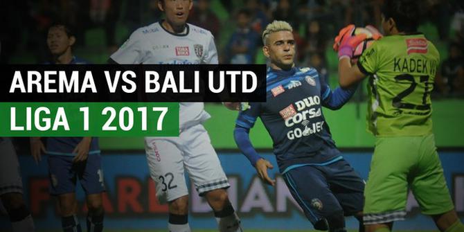 VIDEO: Dua Gol Cristian Gonzales Bawa Arema FC Bungkam Bali United