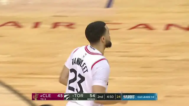 VIDEO : Cuplikan Pertandingan Playoffs NBA, Cavaliers 128 vs Raptors 110