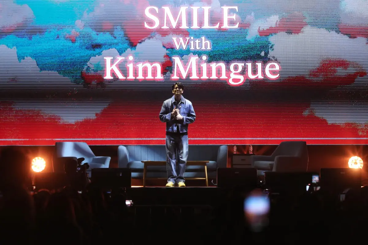 Keseruan Acara FanMeet Kim Mingue