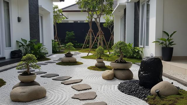 7 Ide Model Kebun Mini untuk Halaman Paving Tanpa Tanah, Praktis dan ...