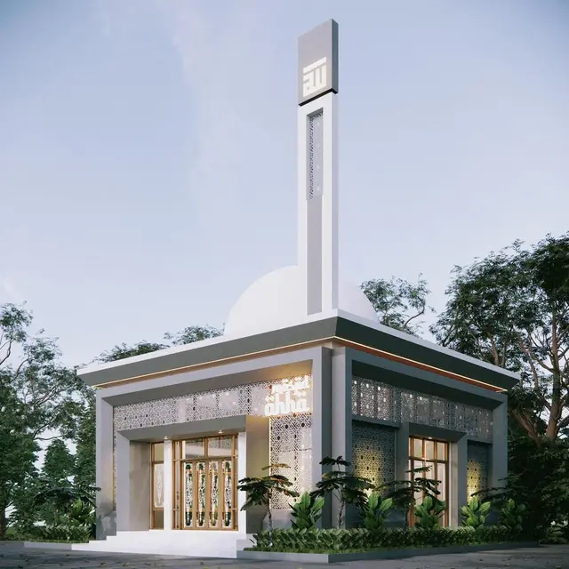 6 Potret Masjid Dibangun Atta Halilintar, Kini Proses Pembangunan yang Keempat