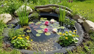 5 Cara Membuat Kolam Mini dari Ban Bekas, Solusi Kreatif dan Unik Percantik Halaman