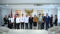 Bali Jadi Tuan Rumah ANOC World Beach Games 2023, delegasi ANOC menemui NOC Indonesia dan Menpora Zainudin Amali (Doc NOC Indonesia)