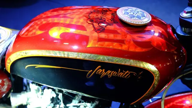 Motor Custom Kolaborasi 3 Artworker Indonesia (Ist)