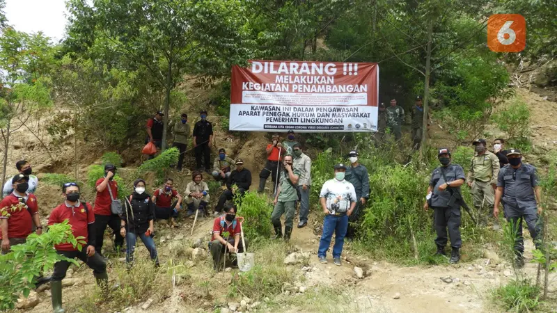 aksi operasi simpatik aparat gabungan di kawasan PETI TN Lore Lindu