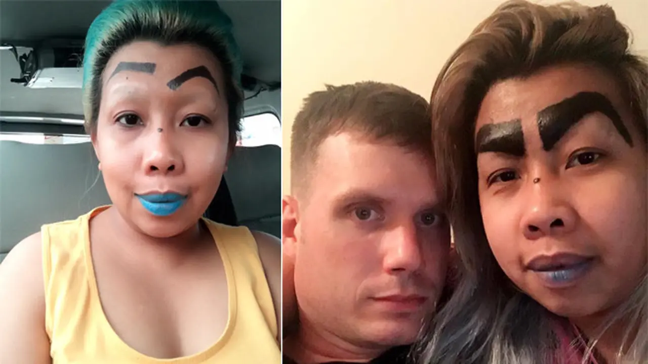 Viral, Kisah Wanita Beralis Aneh yang Dipacari Bule Ganteng 