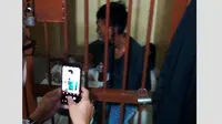 Syarifuddin, pria yang mengamuk di Mapolres Sidrap usai mendapat bisikan gaib (Fauzan/Liputan6.com)
