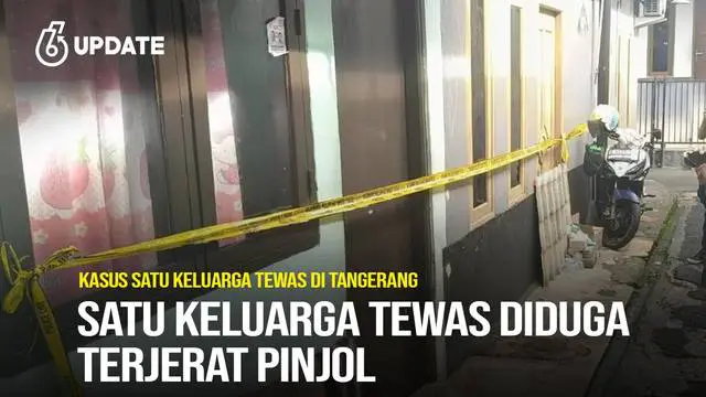 Satu keluarga ditemukan meninggal dunia di dalam rumah di Kampung Poncol, Cirendeu, Ciputat Timur, Kota Tangerang Selatan. Ketiga korban terdiri dari suami berinisial AF (31), istri, YL (28), dan anak mereka yang berusia tiga tahun, AH, ditemukan per...