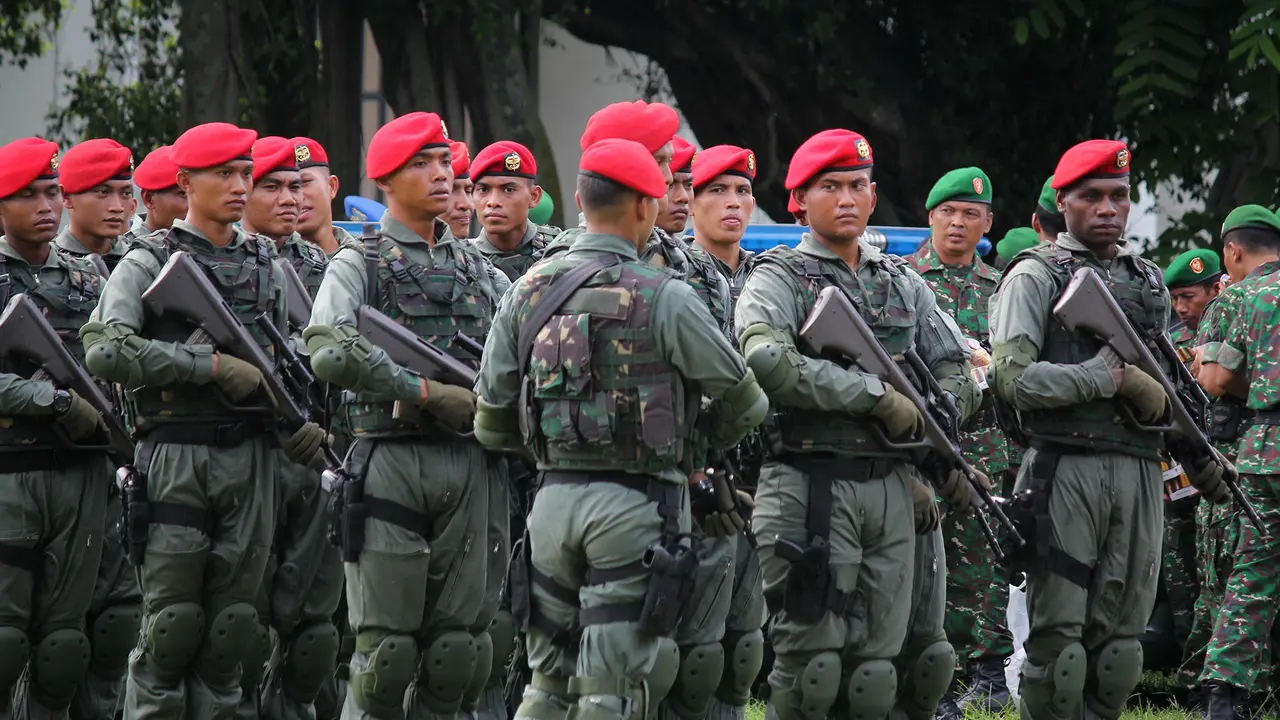 Prajurit grup 2 Kopassus Kandangmenjangan
