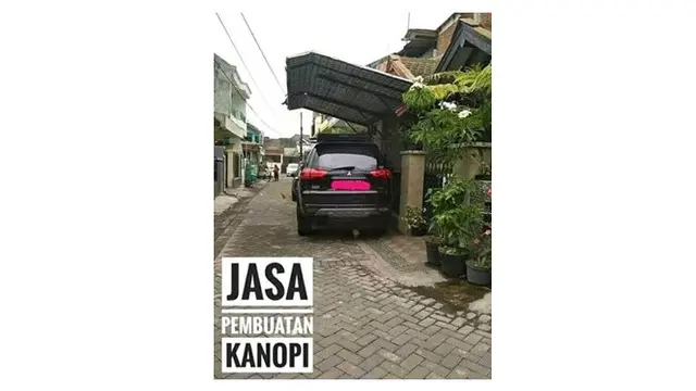 Editan Foto Kocak Kanopi Clara Gopa Ini Bikin Tepuk Jidat