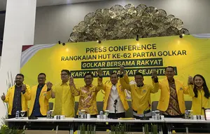 Golkar Ulang Tahun, Gelar Beragam Acara dari Ziarah hingga Fun Run