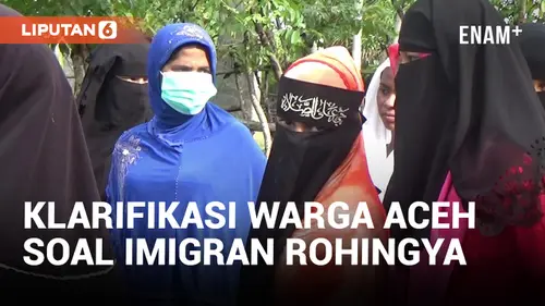 VIDEO: Warga Aceh Klarifikasi Soal Penolakan Imigran Rohingya