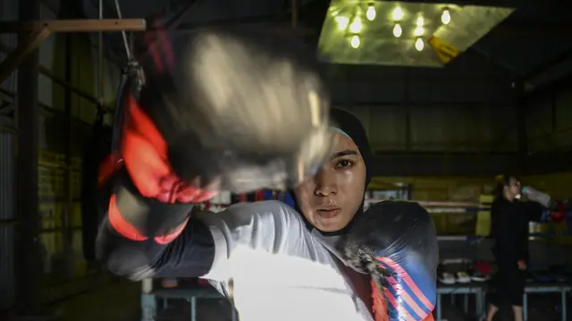 Intip Latihan Para Petinju Amatir di Aceh