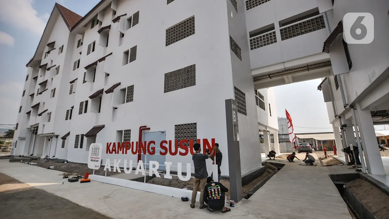 Wajah Baru Kampung Susun Akuarium