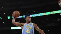 Pemain Utah Jazz, Donovan Mitchell. (AP/Mark J. Terrill)