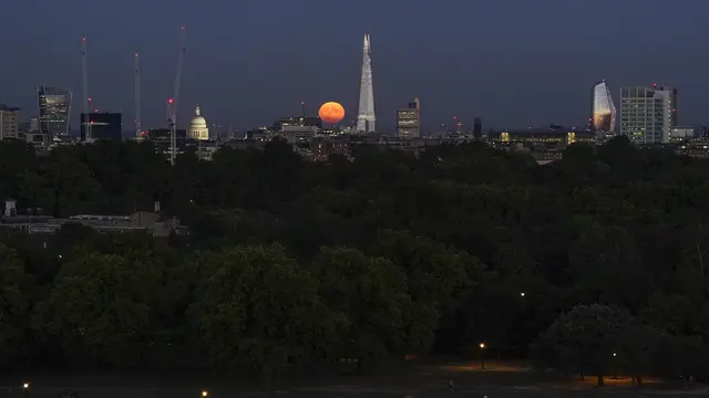 Supermoon Terakhir Tahun Ini di Bulan Agustus