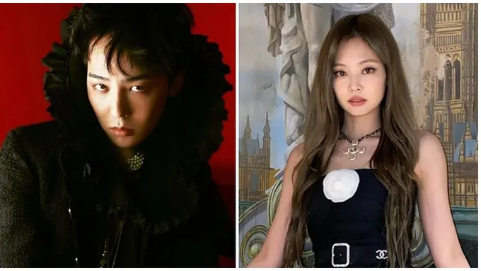 Tampilan Jennie dan Gdragon kenakan Chanel