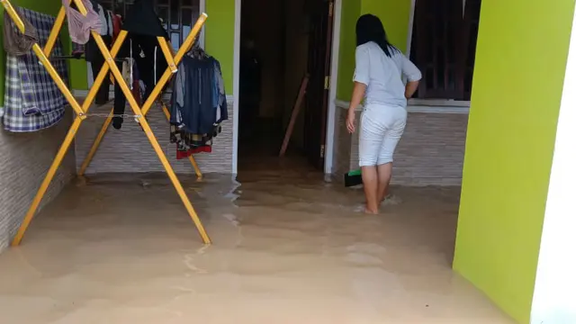 Ratusan Rumah di Cirebon Terendam Banjir di Cirebon