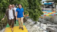 Sandiaga Uno Dorong Argowisata Tanjung Sakti Bisa Jadi Desa Wisata