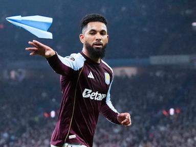 Aston Villa berhasil melaju ke babak perempat final Liga Europa 2025/2026 setelah menaklukkan Lille dengan skor 2-0 pada pertandingan leg kedua babak 16 besar di Villa Park, Jumat (20/3/2026) dini hari WIB. (Nick Potts/PA via AP)