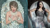 Simak gaya Krisdayanti yang mirip Taylor Swift di video klip (instagram/riomotret-Youtube)