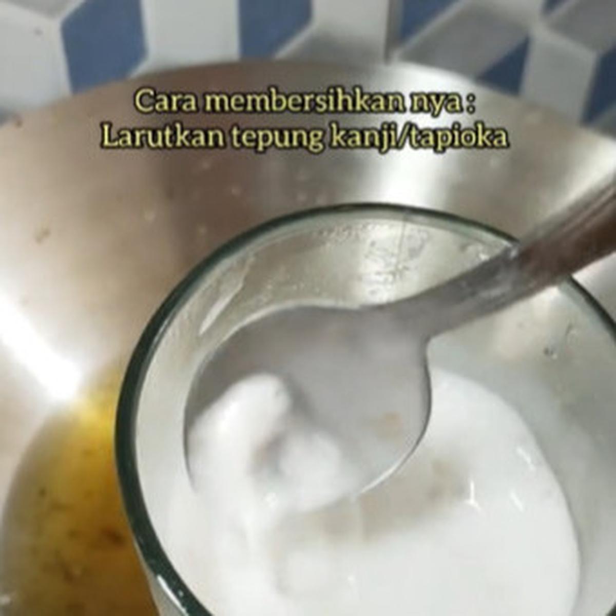 Rahasia Menjernihkan Minyak Goreng Bekas dengan Tepung Tapioka, Praktis dan Efektif