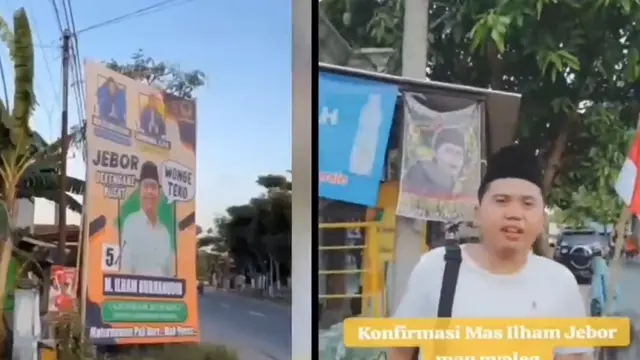 Jebor penderek Gus Iqdam ikut nyaleg (SS: YT Islam Populer)