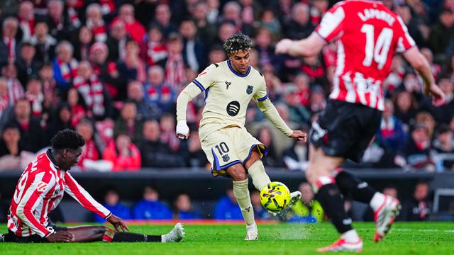 Foto: Gol Tunggal Nan Indah Lamine Yamal Bawa Barcelona Taklukkan Athletic Bilbao, Nyaman di Puncak Klasemen Liga Spanyol