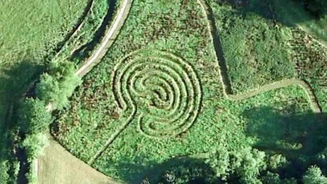 Crop Circle di Dusun Ksatria Templar