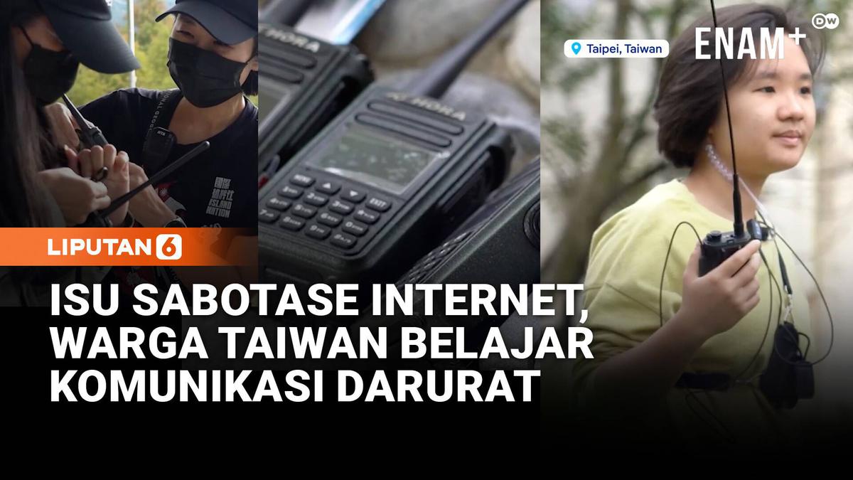 Khawatir Sabotase Internet, Warga Taiwan Belajar Komunikasi Darurat Radio Amatir