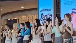 Sambut Meriah Public Fansign Lemon Tang, Hearts2Hearts Kembali Sapa Hachu Indonesia