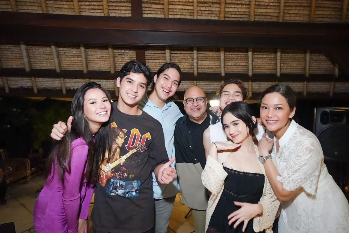 Maia Estianty liburan bareng keluarga di Bali (Foto: Instagram/@maiaestiantyreal)