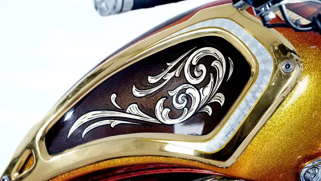 Motor custom Denny Shooter (Foto: Suryanation Motorland)