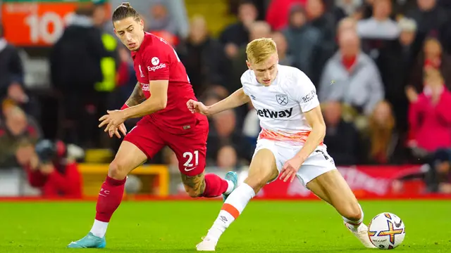Darwin Nunez Bawa Liverpool Taklukkan West Ham United di Liga Inggris