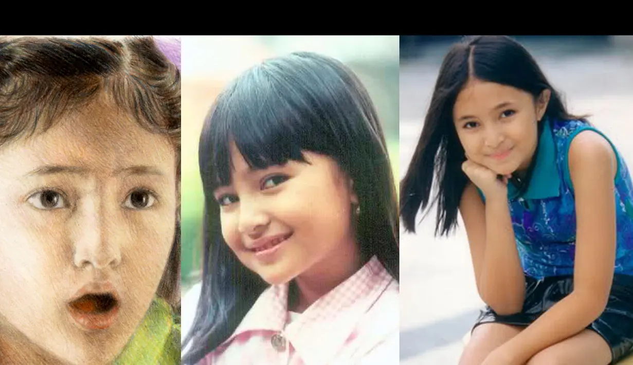 Marshanda mengawali karir sebagai bintang iklan sebuah bank dan sebuah susu (Istimewa)