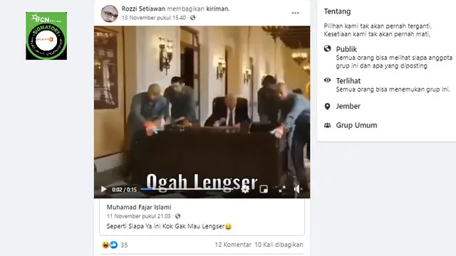 Penelusuran Video Donald Trump Tak Mau Lengser