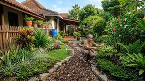 10 Cara Merawat Halaman Rumah agar Tetap Hijau Tanpa Banyak Air