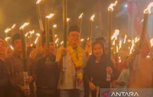Pemkab Bangka Barat Fasilitasi Tradisi Pawai Obor Sambut Ramadhan 1447 H