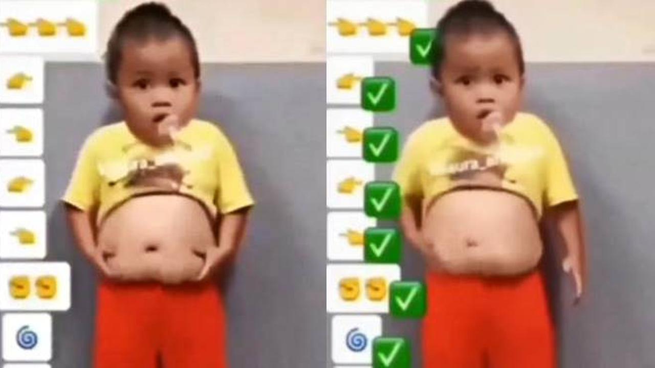 Viral Senam Penghancur Lemak Kocak yang Dilakukan Bocah Ini Bikin Geleng Kepala