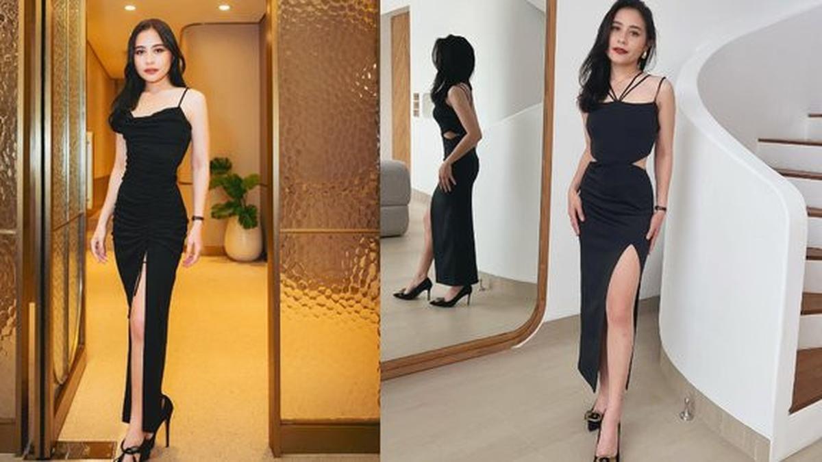 Potret Cantik Prilly Latuconsina dengan Gaun Slimfit, Pamerkan Body Goalsnya yang Makin Menawan